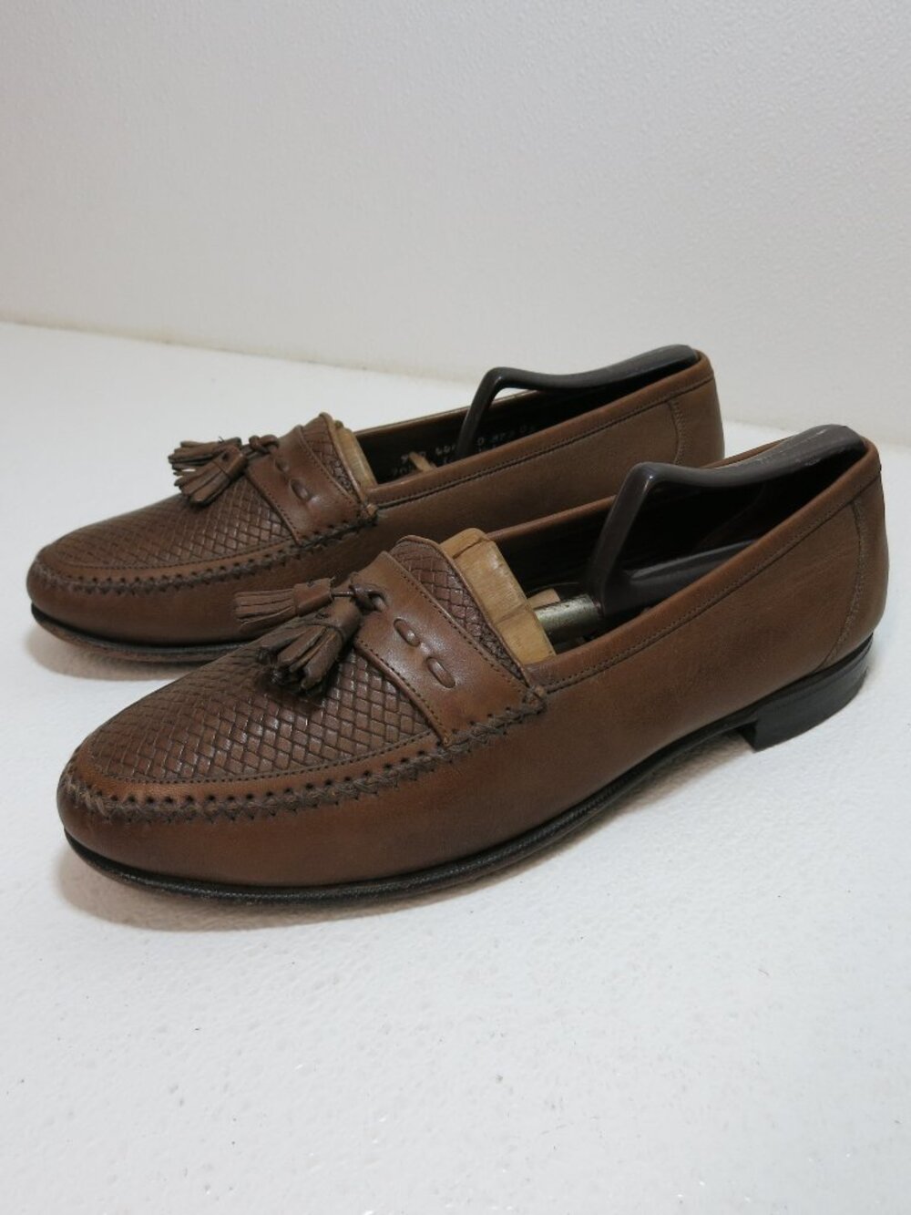 Florsheim FLS Strap Tassel Loafers Moccasin Dress Shoes Men's Footwear Sz 9 D